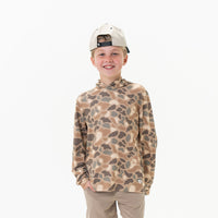 Thumbnail for Youth Performance Hoodie - Pintail Camo