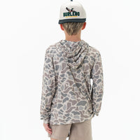Thumbnail for Youth Performance Hoodie - Classic Deer Camo