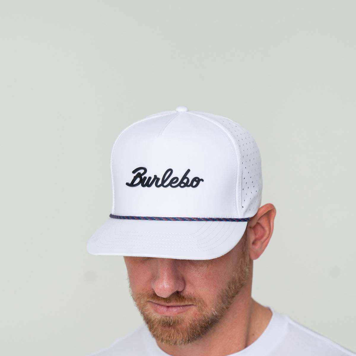 Performance Rope Cap - Burlebo Tour - White