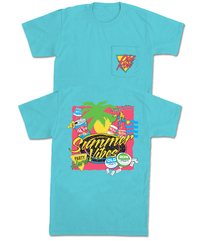Thumbnail for The Summer Vibes SS Tee - Sapphire