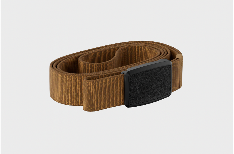 Low Profile Groove Belt - Buck/Black