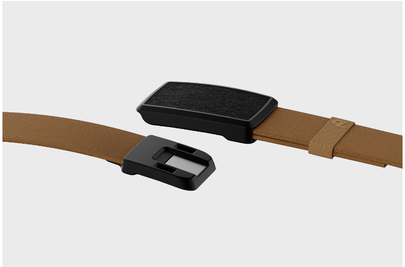 Low Profile Groove Belt - Buck/Black