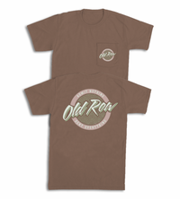 Thumbnail for Old Row Circle Logo SS Tee - Espresso