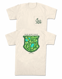 Thumbnail for Old Row Golf Course Pocket SS Tee - Ivory