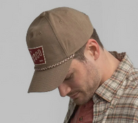 Thumbnail for Ripstop 5 Panel Rope Cap - Chinchilla