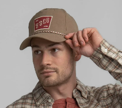 Ripstop 5 Panel Rope Cap - Chinchilla