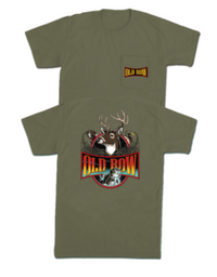 Thumbnail for Old Row Outdoors Sportsman SS Tee - Sage