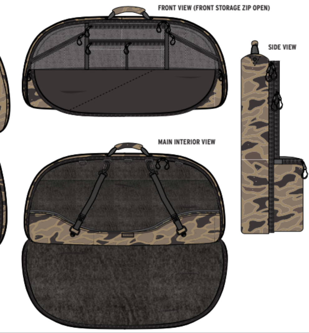 Burlebo Bow Case - Gauge Camo