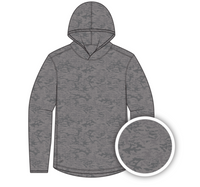 Thumbnail for Birkdale MarshLUX Performance Hoodie - Dark Gray & Midnight Gray
