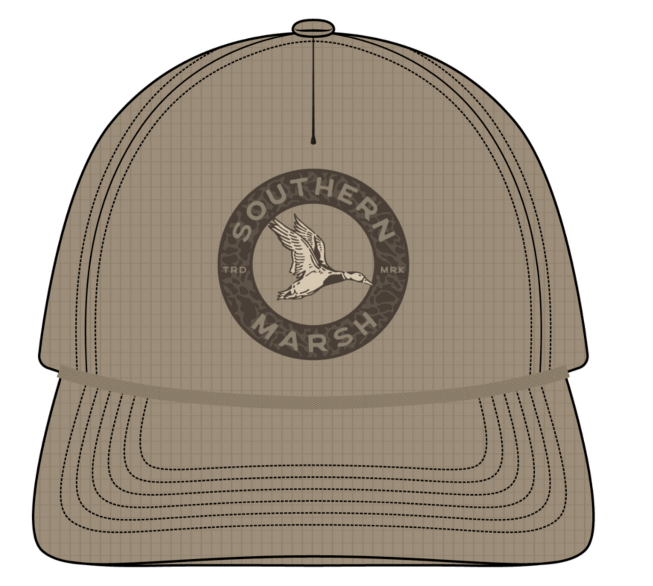 Youth Southern Marsh Ensanada Rope Cap - Tan