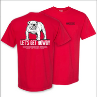 Thumbnail for State HomeGrown Let's Get Rowdy Short Sleeve T-Shirt - Red