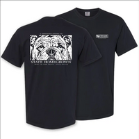 Thumbnail for State HomeGrown Classic Bulldog Short Sleeve T-Shirt - Black