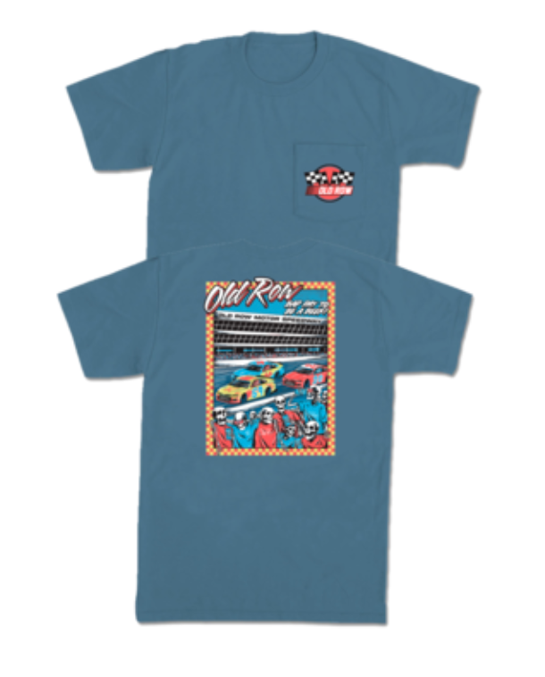 Bad Day To Be A Beer Racing SS Tee - Blue Jean