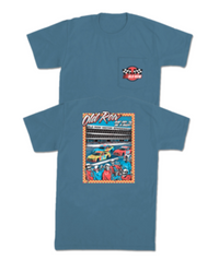 Thumbnail for Bad Day To Be A Beer Racing SS Tee - Blue Jean