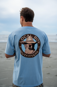 Thumbnail for Lone Retriever SS Tee - Washed Denim