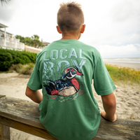 Thumbnail for Youth - Wood Duck SS T-Shirt - Green