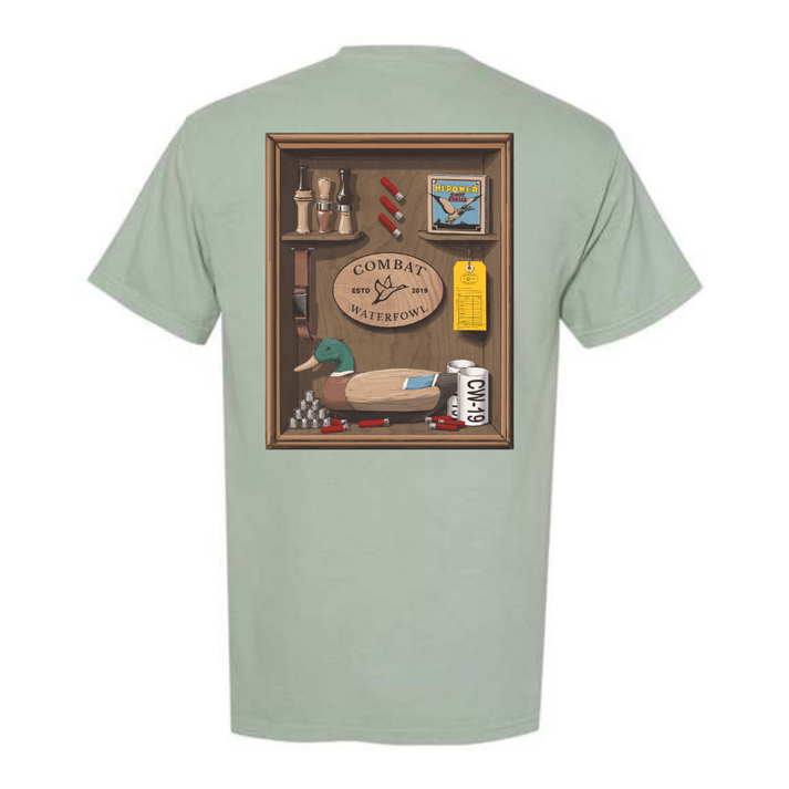 Shadowbox SS Tee - Moss Green