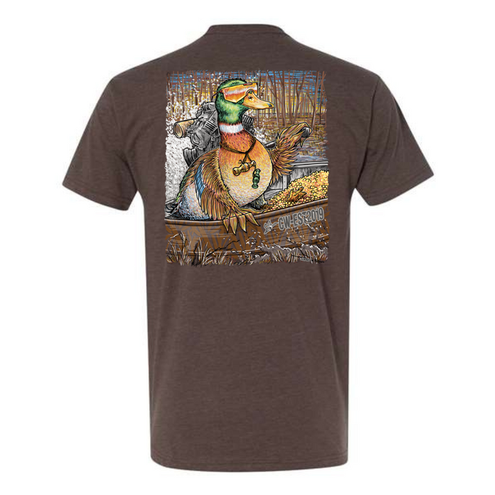 Shuck Norris Vol. 2 SS Tee - Brown