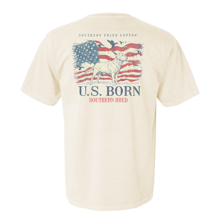 Southern Bred Lab SS Tee - Ivory