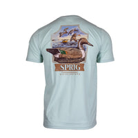 Thumbnail for Sprig Duck SS Tee - Chambray