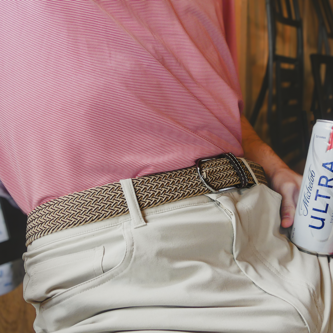 The Tucson Woven Elastic Stretch Belt