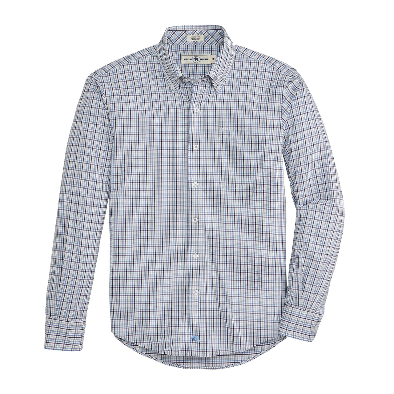 Recoil Tailored Fit Performance Shirt - Plum