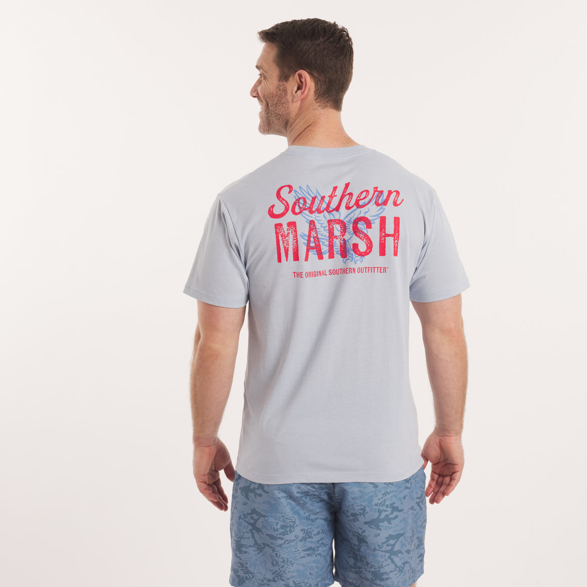 Freedom SEAWASH™ SS Tee - Mist Blue