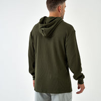 Thumbnail for Thermal Hoodie - Mallard Green