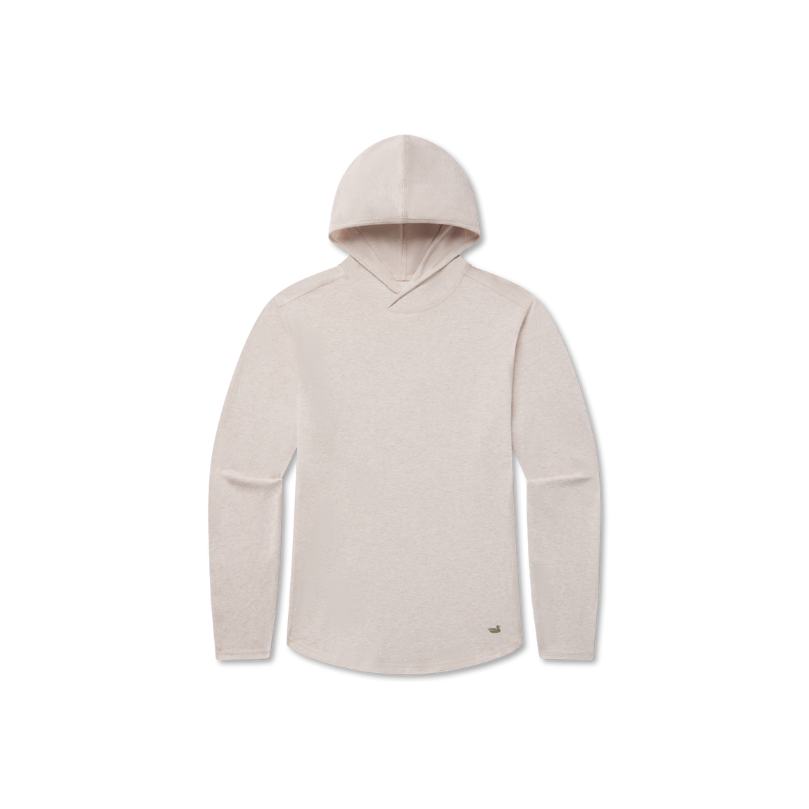 Youth Classic Hoodie LS Tee - Washed Oatmeal