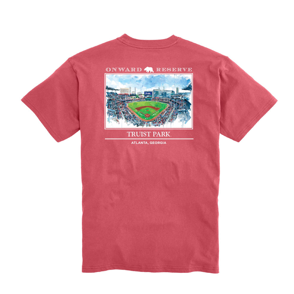 Lewis Truist Park SS Tee - Washed Red