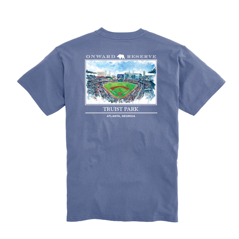 Lewis Truist Park SS Tee - Washed Blue