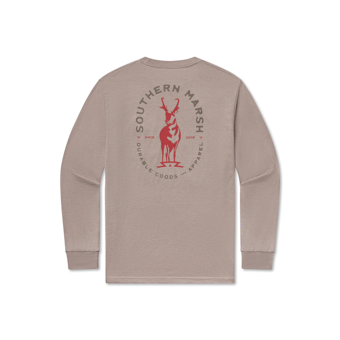 Youth Seawash™ Tee - Stag LS Tee - Burnt Taupe