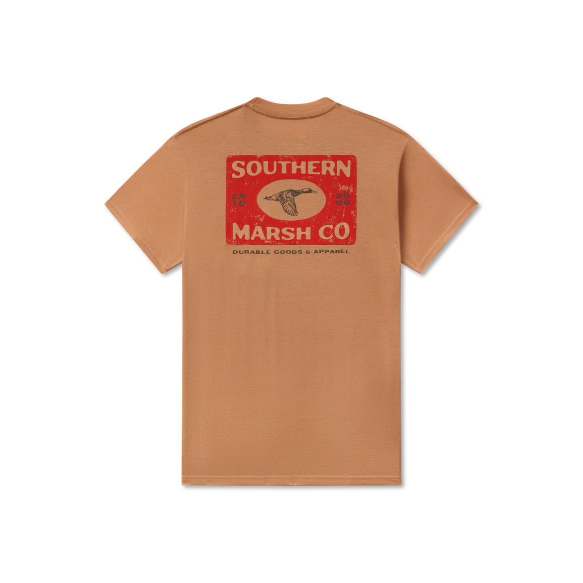 Mallard Sighting Seawash SS Tee - Camel