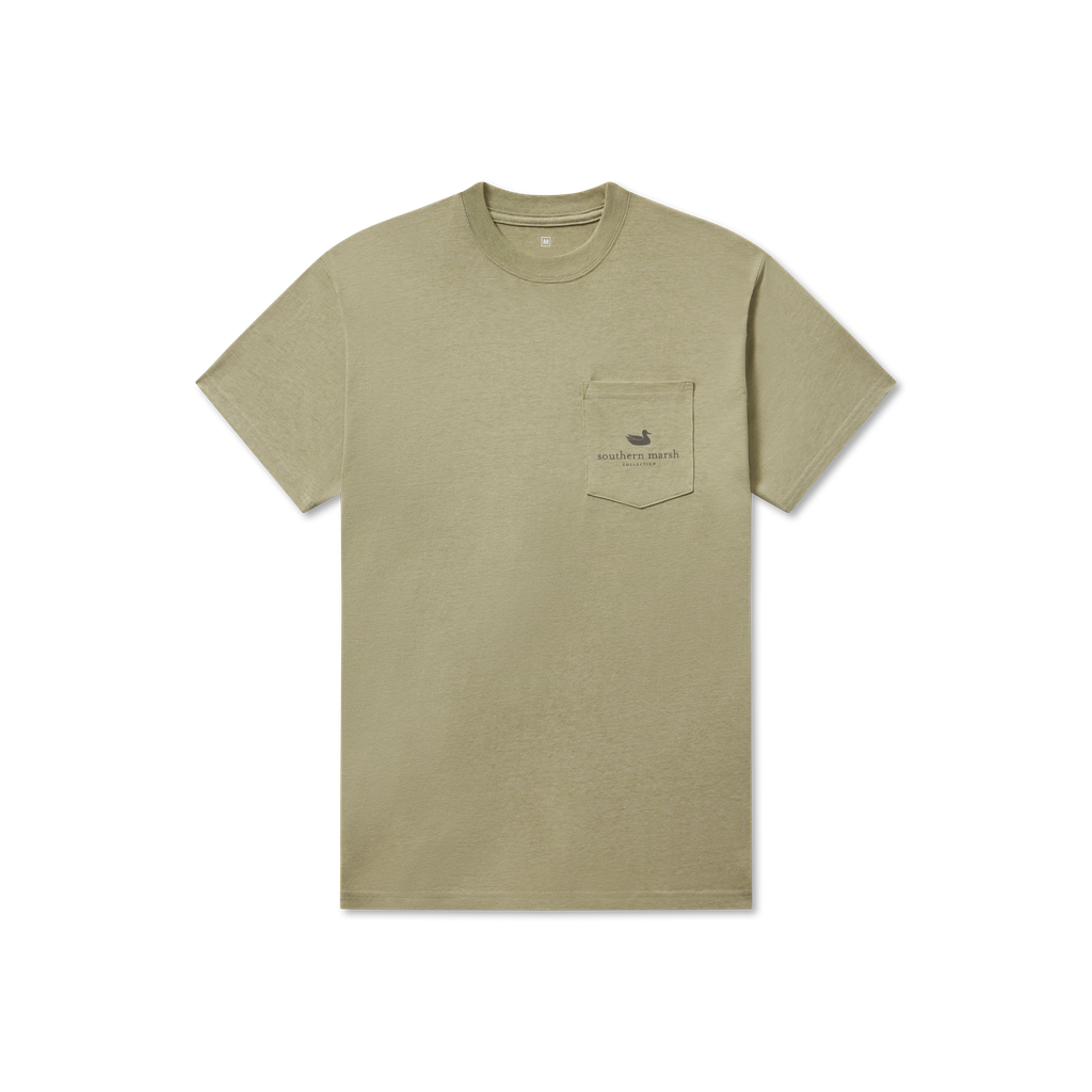 Undaunting Focus Seawash SS Tee - Brigade Olive