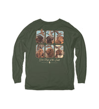 Thumbnail for Gun Dogs LS Tee - Forest Green