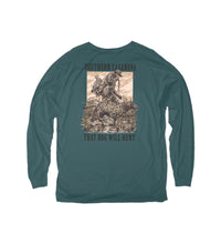 Thumbnail for Hunt Trudge LS Tee - Forest Green