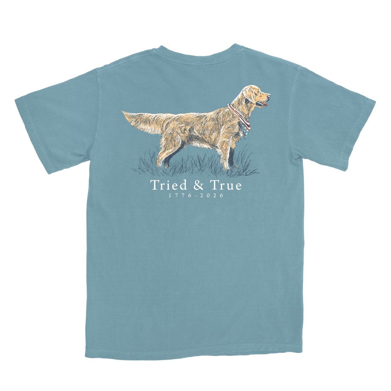 Tried & True SS Tee - Ice Blue