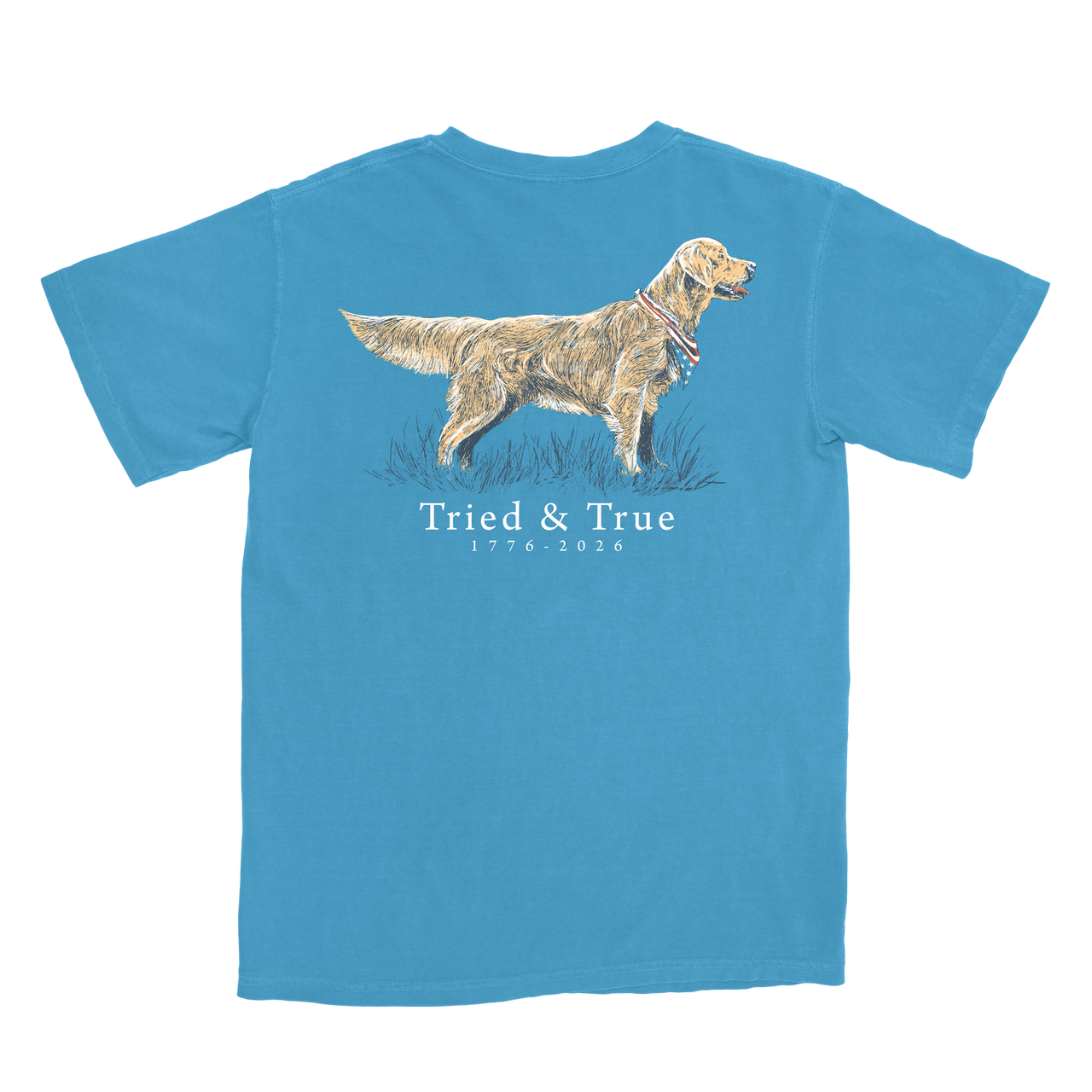 Youth Tried & True SS Tee - Ice Blue