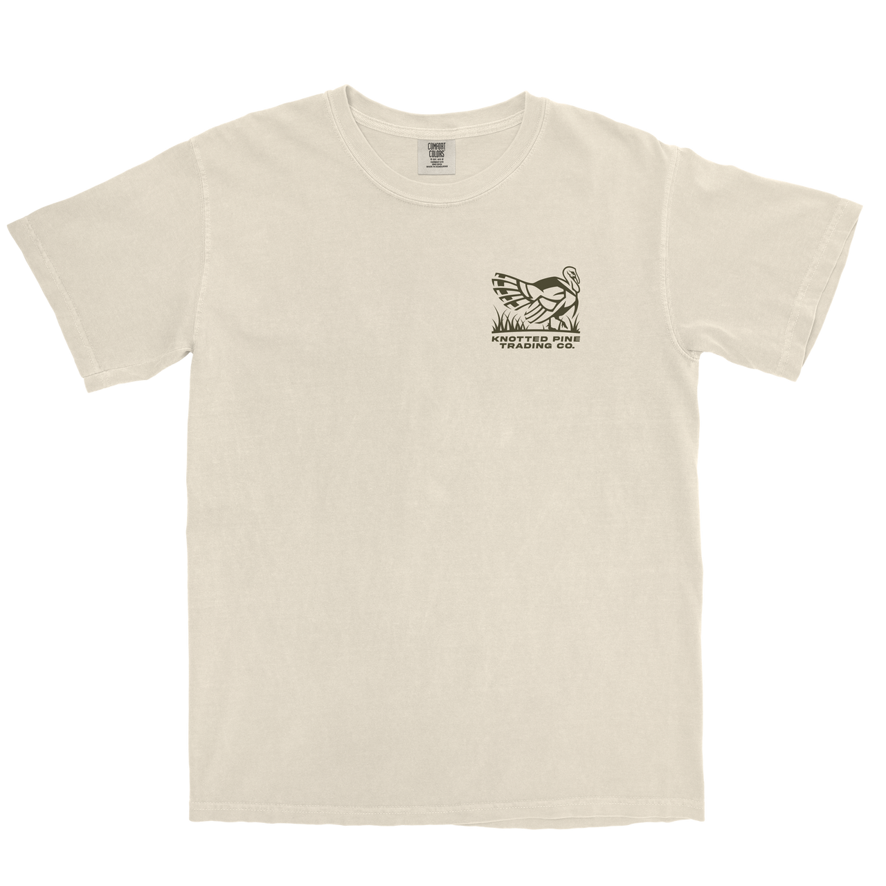 Knotted Pine Turkey Foot SS Tee - Ivory