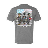 Thumbnail for Twisted Teal SS Tee - Heathered Grey