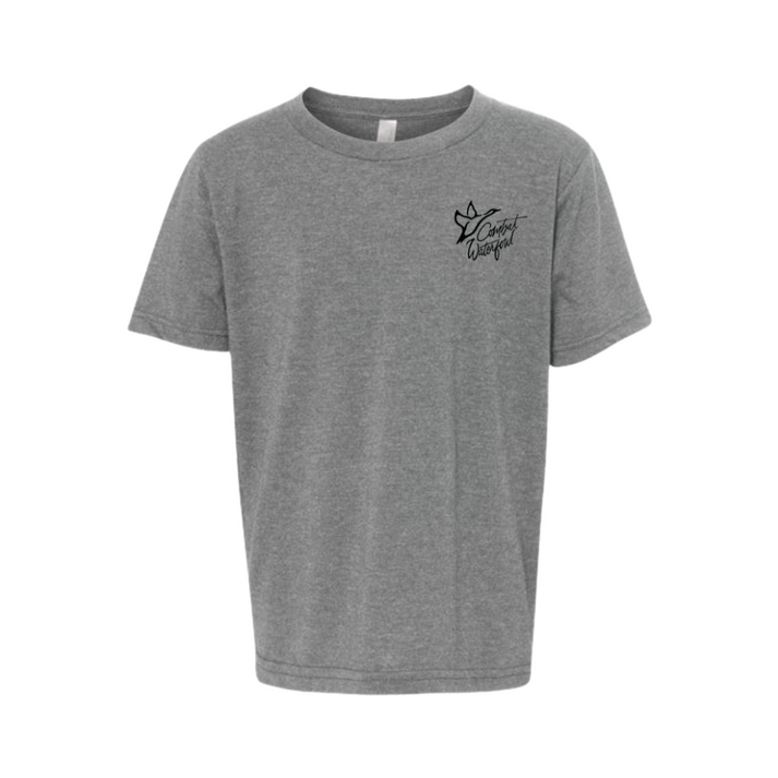 Twisted Teal SS Tee - Heathered Grey