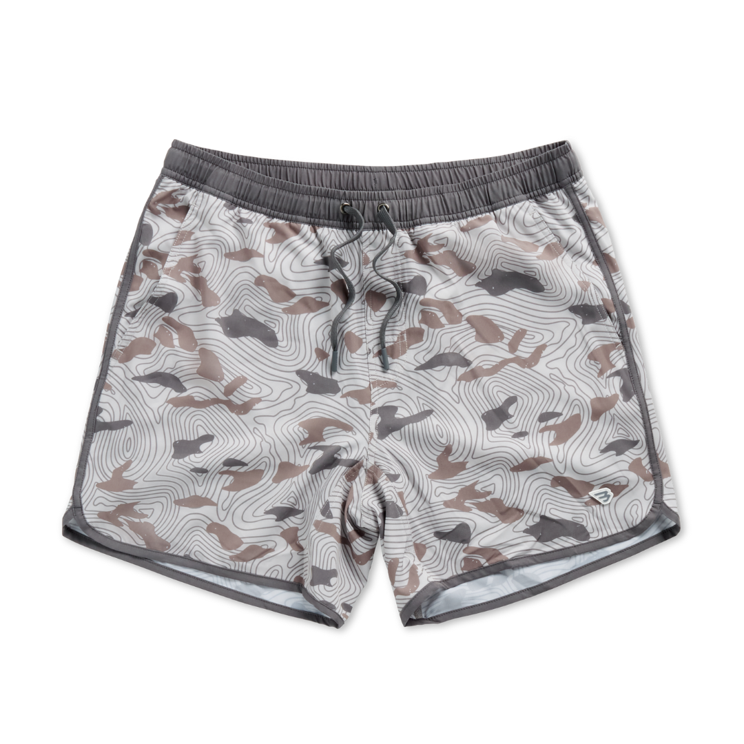 Swim Trunk - Jumbo Topo Desert Camo