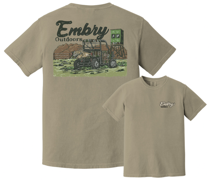 Embry Outdoors Deer Lease SS Tee - Moss