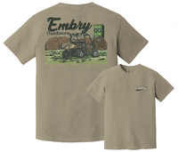 Thumbnail for Embry Outdoors Deer Lease SS Tee - Moss