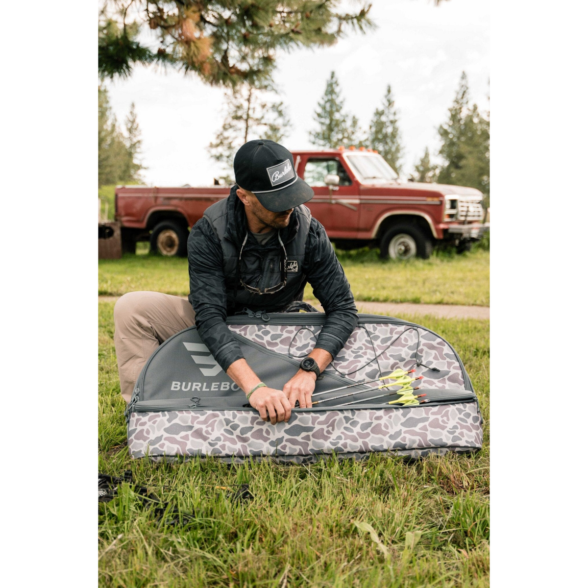 Burlebo Bow Case - Classic Deer Camo
