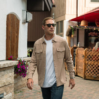 Thumbnail for Austin LS Flannel - Khaki