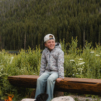 Thumbnail for Youth - Puffer Jacket - Classic Deer Camo