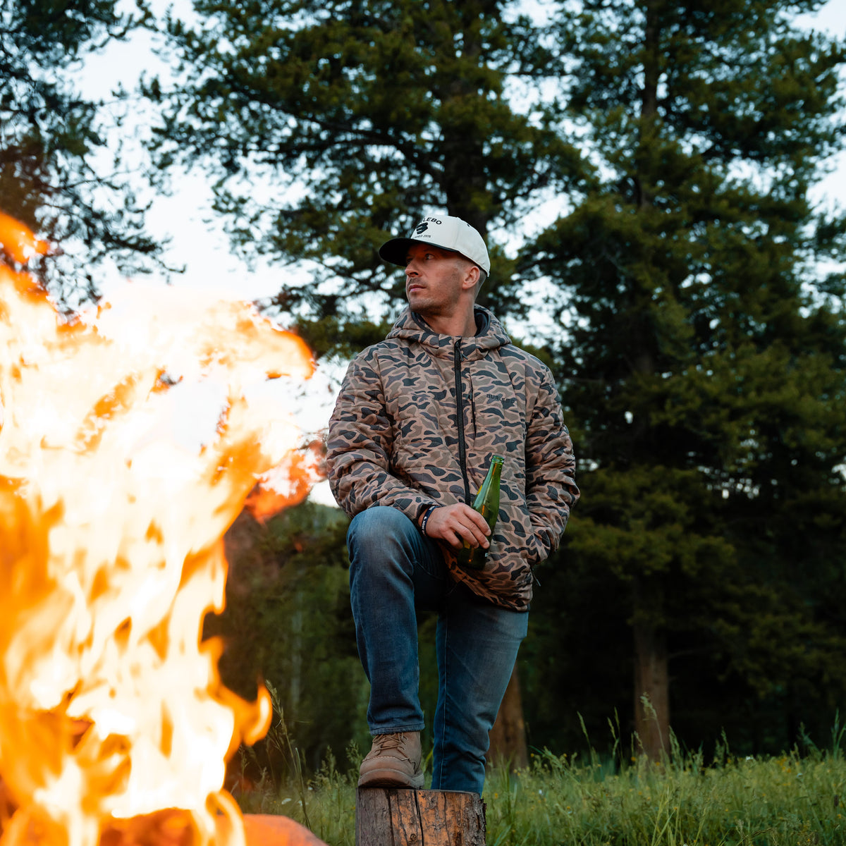 Puffer Jacket - Gauge Camo