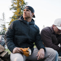 Thumbnail for Puffer Jacket - Black