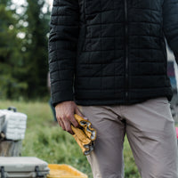 Thumbnail for Puffer Jacket - Black